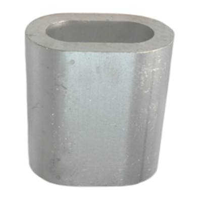 8mm থেকে 32mm দড়ি কারচুপির হার্ডওয়্যার বৈদ্যুতিক গ্যালভানাইজড কার্বন ইস্পাত তারের দড়ি হাতা