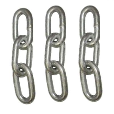Q235BGalvanized রাউন্ড স্টিল লিঙ্ক চেইন কোরিয়ান স্ট্যান্ডার্ড লিঙ্ক চেইন