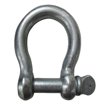 M50 বৈদ্যুতিক স্ক্রু পিন অ্যাঙ্কর শ্যাকল ইউরোপীয় টাইপ গ্যালভানাইজড অ্যাঙ্কর শ্যাকল
