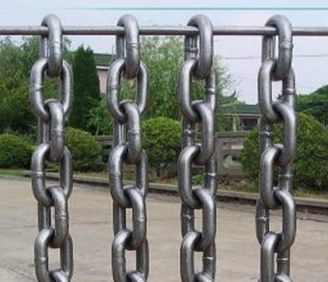Galvanized DIN 5684 চেইন 10mm গ্যালভানাইজড চেইন M4 - M22 0.35kg/M