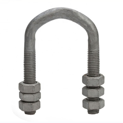 35KN ইলেকট্রিক পাওয়ার ফিটিংস HDG U বোল্ট 80MM - 140MM