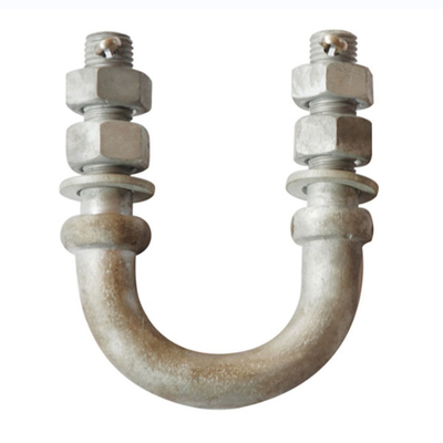 35KN ইলেকট্রিক পাওয়ার ফিটিংস HDG U বোল্ট 80MM - 140MM